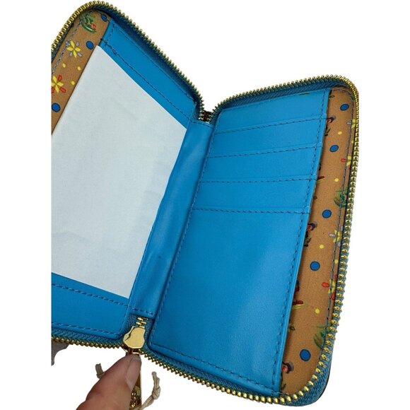 *New Loungefly Disney Pinocchio Classic Story Book Zip Around Wallet NWT - Picture 4 of 6